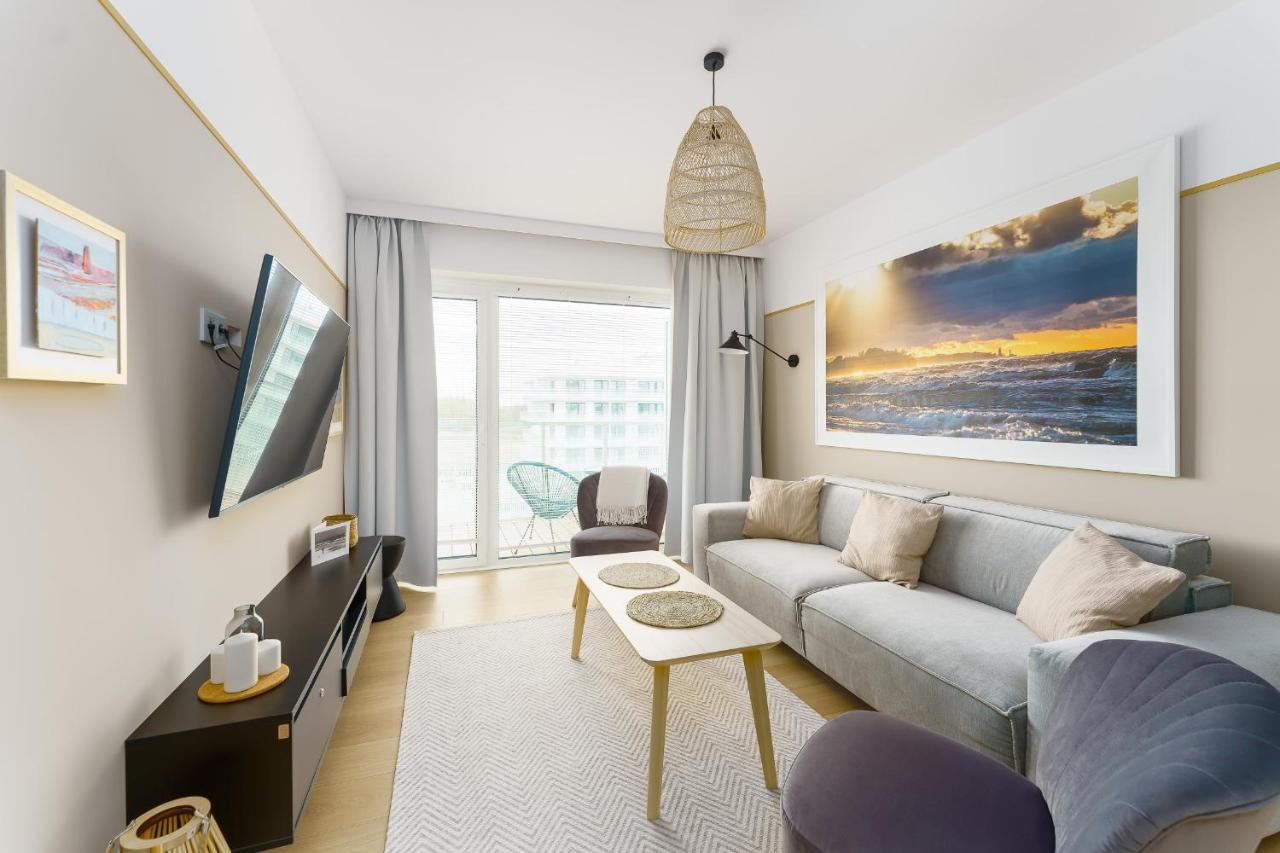 Wave, Polanki Aqua W Kolobrzegu, Free Garage, Swimming Pool, Sauna And Other! Appartement Buitenkant foto