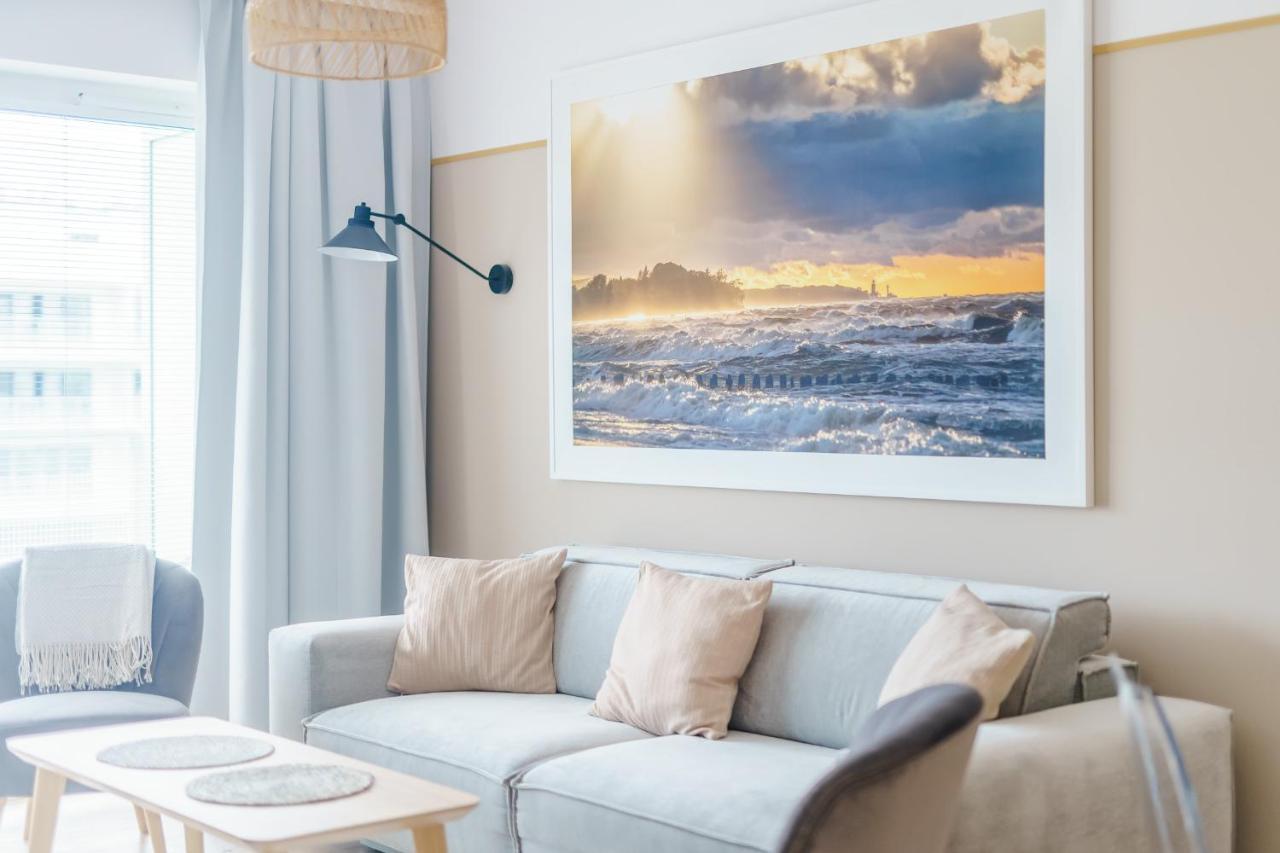 Wave, Polanki Aqua W Kolobrzegu, Free Garage, Swimming Pool, Sauna And Other! Appartement Buitenkant foto